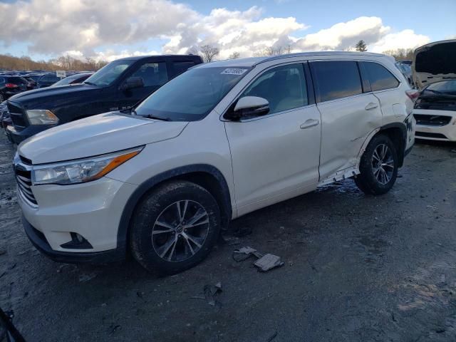 2016 Toyota Highlander XLE