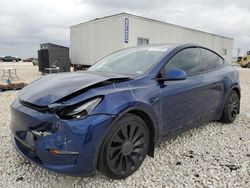 Tesla salvage cars for sale: 2022 Tesla Model Y