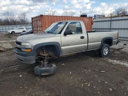 Chevrolet Silverado k2500 Heavy dut salvage cars for sale: 2002 Chevrolet Silverado K2500 Heavy Duty