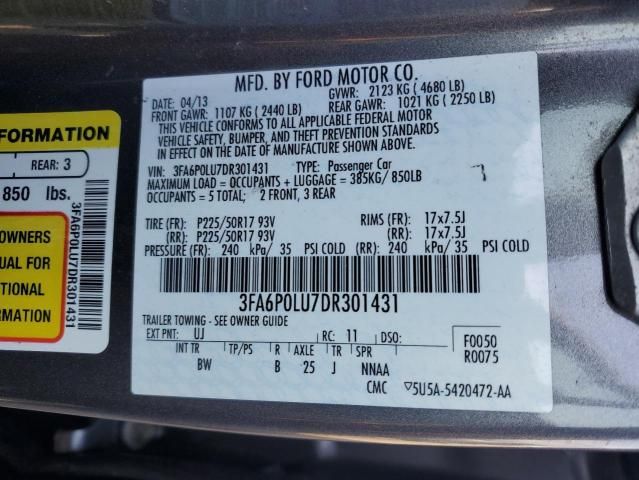 2013 Ford Fusion SE Hybrid