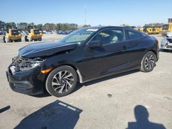 Salvage cars for sale from Copart Dunn, NC: 2017 Honda Civic LX