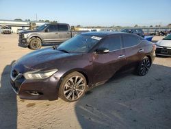 Salvage cars for sale from Copart Harleyville, SC: 2016 Nissan Maxima 3.5S