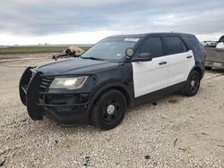 Ford Explorer salvage cars for sale: 2017 Ford Explorer Police Interceptor