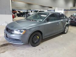 Volkswagen salvage cars for sale: 2017 Volkswagen Jetta S