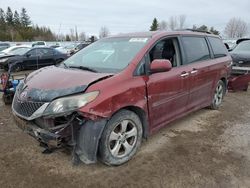 Toyota Sienna salvage cars for sale: 2013 Toyota Sienna Sport