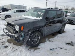 Salvage cars for sale from Copart Chicago Heights, IL: 2020 Jeep Renegade Latitude