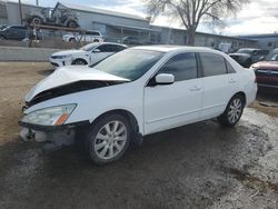 Honda salvage cars for sale: 2006 Honda Accord LX