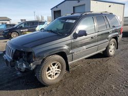 Salvage cars for sale from Copart Airway Heights, WA: 2004 Jeep Grand Cherokee Laredo