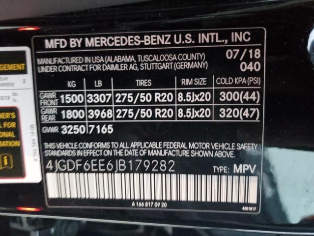 2018 Mercedes-Benz GLS 450 4matic