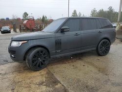 Land Rover Vehiculos salvage en venta: 2015 Land Rover Range Rover Supercharged