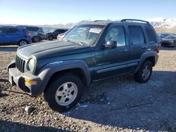 Jeep salvage cars for sale: 2002 Jeep Liberty Sport