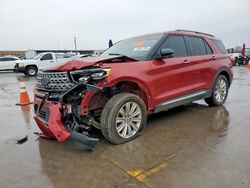 Ford Explorer salvage cars for sale: 2022 Ford Explorer Limited