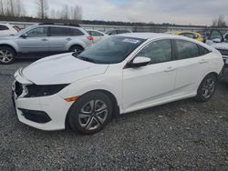 Salvage cars for sale from Copart Arlington, WA: 2016 Honda Civic LX