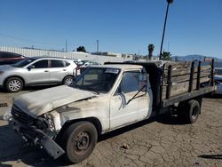 Salvage trucks for sale at Van Nuys, CA auction: 1986 Toyota Pickup Cab Chassis RN55