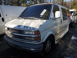 Chevrolet Express Vehiculos salvage en venta: 1999 Chevrolet Express G1500