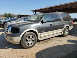 Ford Expedition salvage cars for sale: 2007 Ford Expedition EL Eddie Bauer