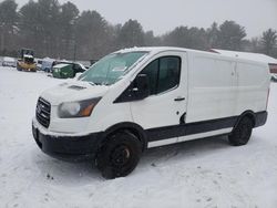 Salvage cars for sale from Copart Mendon, MA: 2015 Ford Transit T-150