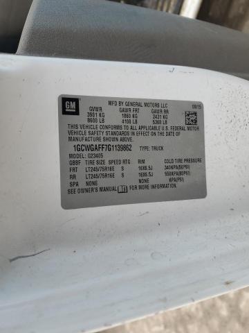 2016 Chevrolet Express G2500