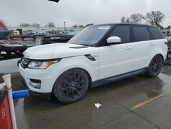 Land Rover salvage cars for sale: 2016 Land Rover Range Rover Sport HSE