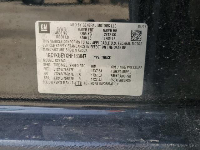 2017 Chevrolet Silverado K2500 Heavy Duty