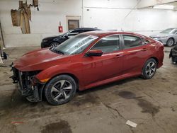 Honda Civic salvage cars for sale: 2019 Honda Civic LX