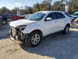 Salvage cars for sale from Copart Ocala, FL: 2017 Chevrolet Equinox LT