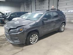 Jeep salvage cars for sale: 2022 Jeep Cherokee Latitude LUX