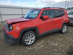 Jeep salvage cars for sale: 2017 Jeep Renegade Latitude