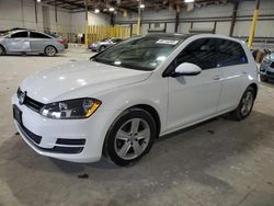 Volkswagen Golf salvage cars for sale: 2017 Volkswagen Golf S