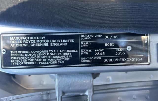 1999 Bentley Arnage