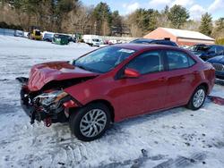 Toyota salvage cars for sale: 2019 Toyota Corolla l