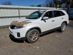 Salvage cars for sale from Copart Shreveport, LA: 2015 KIA Sorento LX