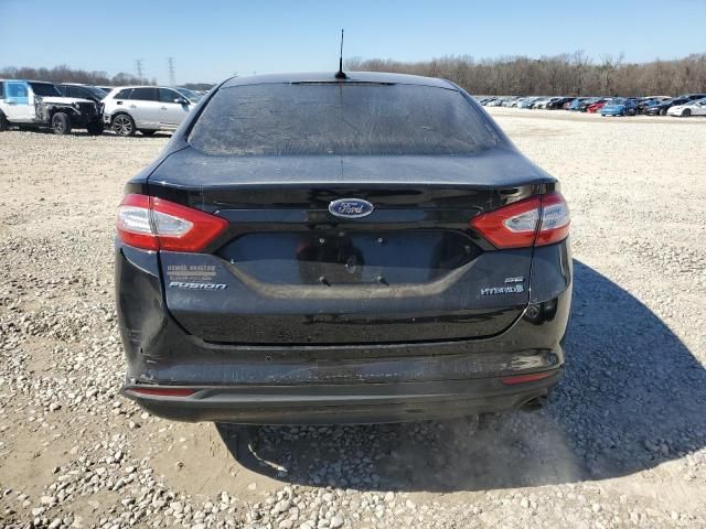 2016 Ford Fusion SE Hybrid