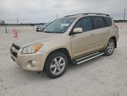 Salvage cars for sale from Copart New Braunfels, TX: 2009 Toyota Rav4 Limited