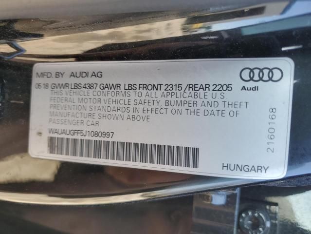 2018 Audi A3 Premium