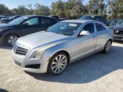 Salvage cars for sale from Copart Ocala, FL: 2013 Cadillac ATS Luxury