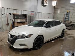 Nissan salvage cars for sale: 2017 Nissan Maxima 3.5S