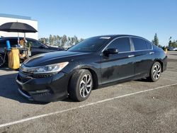 Salvage cars for sale from Copart Rancho Cucamonga, CA: 2017 Honda Accord EX