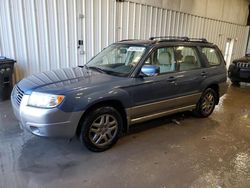 Subaru Forester salvage cars for sale: 2007 Subaru Forester 2.5X LL Bean