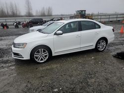 Salvage cars for sale from Copart Arlington, WA: 2017 Volkswagen Jetta SEL