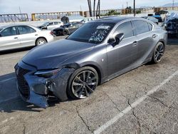 Lexus is 350 f s salvage cars for sale: 2023 Lexus IS 350 F Sport Design