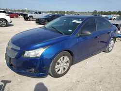 Chevrolet Cruze salvage cars for sale: 2013 Chevrolet Cruze LS