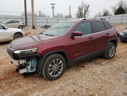 Jeep salvage cars for sale: 2019 Jeep Cherokee Latitude Plus