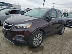 Salvage cars for sale from Copart Chicago Heights, IL: 2018 Buick Encore Preferred