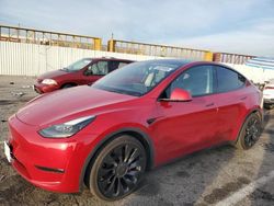 Tesla Model y Vehiculos salvage en venta: 2022 Tesla Model Y