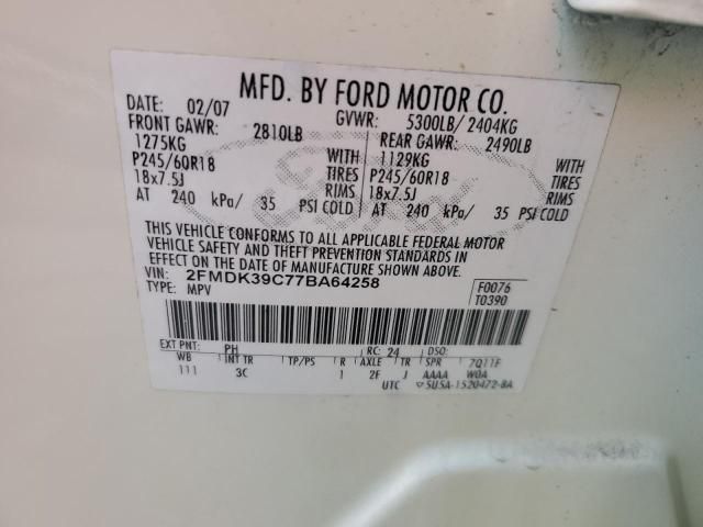 2007 Ford Edge SEL Plus