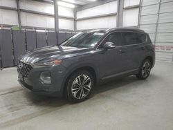 Salvage cars for sale from Copart New Braunfels, TX: 2020 Hyundai Santa FE Limited