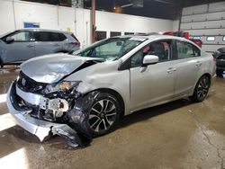 Honda Civic salvage cars for sale: 2014 Honda Civic EX