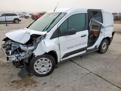 Salvage trucks for sale at Grand Prairie, TX auction: 2017 Ford Transit Connect XL