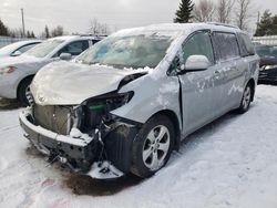 2015 Toyota Sienna LE en venta en Bowmanville, ON